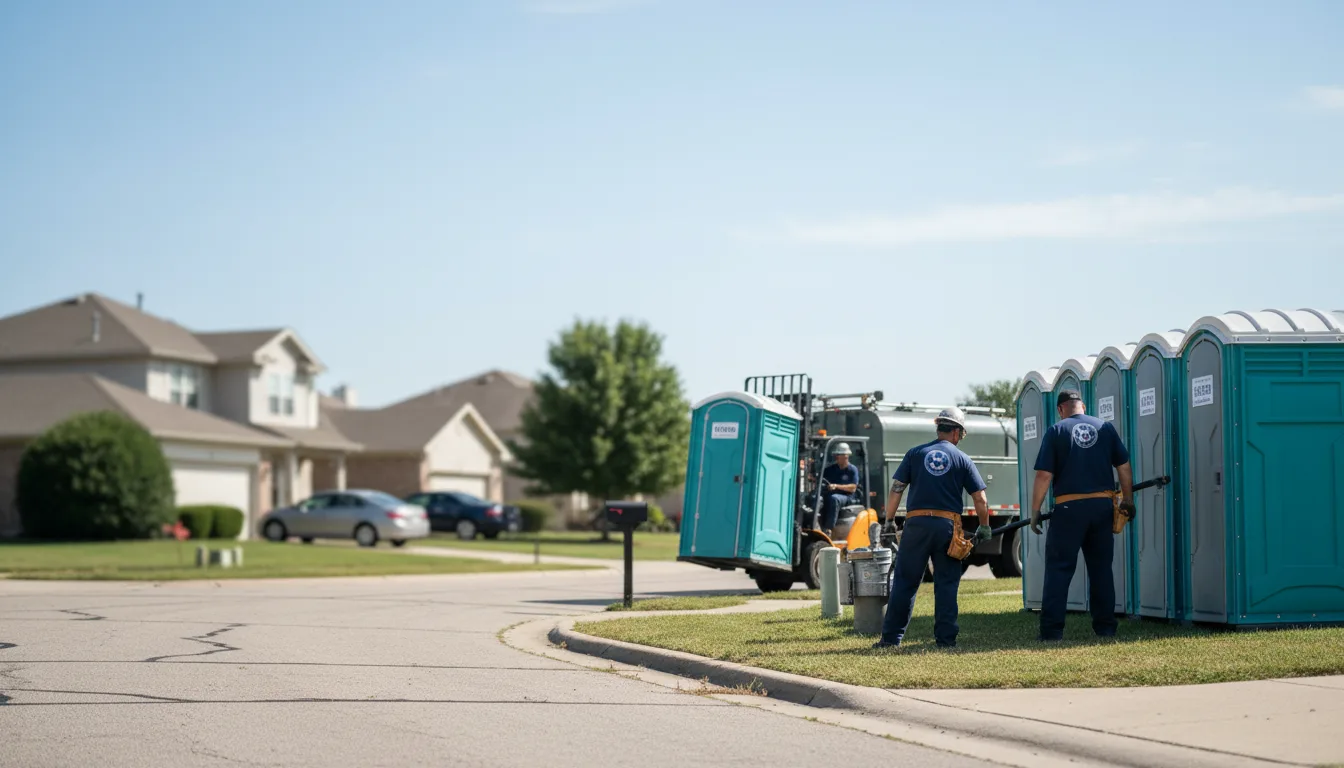 Porta Potty Rental in Middlefield, OH near me